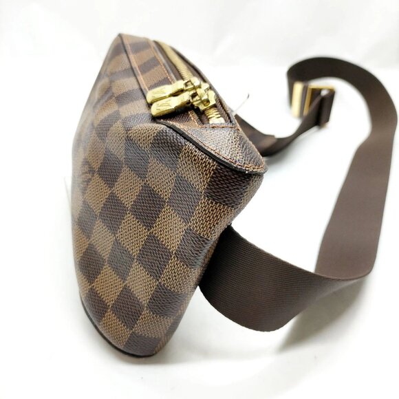 Authentic Louis Vuitton Geronimos Damier Ebene Waist Bag Sling Belt Bag - Picture 4 of 16
